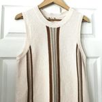Hem & Thread  Boho Cream Knit Tank Sz M Photo 1