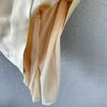 Adrianna Papell Boutique Womens 10 Semi Formal Dress Halter Neck Butter Yellow Photo 12