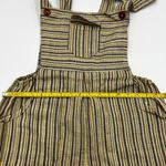 Handmade  Cotton Stripe Jumpsuit Artesania Santillan Ecuador Yellow Photo 3