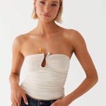 Peppermayo Exclusive - Rudy Tube Top - Ivory Photo 0
