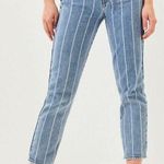 PacSun Striped Mom Jeans Photo 0