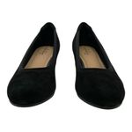 Clarks  Mallory Berry Wedge Pump Black Suede US Women's 9M Photo 3