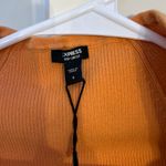 EXPRESS Orange Going Out Shirt Photo 1