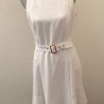 White House | Black Market WHBM white dress 8 New NWT medium Sleeveless GORGEOUS Photo 0