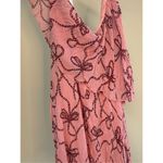 Pinko Uniqueness NWT One Shoulder Crepe Dress in Pink Size 44 IT/US 8 Photo 5