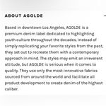 AGOLDE  90's pinch waist high rise in abstract NEW Photo 4