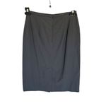 Banana Republic Gray Wool Blend Stretch Pencil Skirt Size 6 Above Knee Length Photo 1