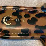 C'est brown/tan,animal print, medallion center women’s slip on sandal; size 9 Brown Photo 3