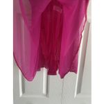 Escante Pink Lingerie Medium Babydoll Sheer Lace Full Cup Support Sexy Chemise Photo 7