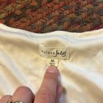 Maison Jules  CREAM LACE HOT PINK POLKA DOT TIERED MAXI TANK DRESS Photo 4