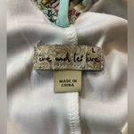 Live and let live  Womens Large Sleeveless  Boho Dress Chiffon Paisley Photo 3