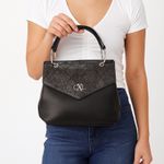 Christian LaCroix $98 CXL By  Sable Prism Python Satchel in Black NWT Photo 4