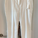 Tory Burch Tory Sport Tech Twill Golf Pants in Snow White – Size 14 (NWT) Photo 0