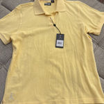 Ping short sleeve golf polo Yellow Size L Photo 0
