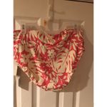 Catalina SWIMWEAR Swim Women’s Bottom Deep Coral Floral Nylon Blend Size L New Photo 6