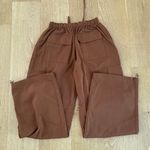 White Fox Boutique White Fox Parachute Cargo Pants Real Satisfaction Size XS Chocolate Brown Photo 4
