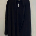 Cozy Casual  Waterfill Knitting Espresso Cardigan Long Sleeve With Pockets S5 Photo 0