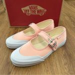 Vans  off the wall Mary Jane pink white shoes sneakers women’s 7 new Photo 1