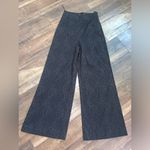 Free People satin leopard brocade print high waisted trousers 6 $188 holiday Photo 6