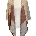 Francesca's Kimono Sweater Vivian Striped Knit Kimono One Size Fits All Photo 2