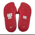 Bamabones Pilo Slide Sandals Red Size 7 / 8 Washable Comfort Streetwear NEW NWT Photo 5
