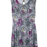 Disney Hot Topic Medium Villains stained glass fit and flare skater dress Photo 0