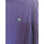 IZOD  Sweater Womens Extra Large Turtleneck Cable Knit Pullover Outerwear Ladies Photo 3