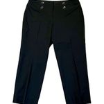White House | Black Market Black Legacy Crop Leg Pants Size 6 Photo 0