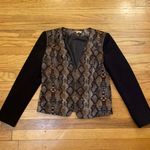 Ellen Tracy  snakeskin jacket M Photo 2