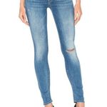 MOTHER DENIM High Waisted Looker High Five Knee Hole Jeans Photo 10