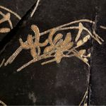 Giorgio Armani  Black Velvet Blazer with Silver Accents Photo 3