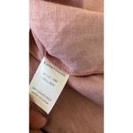 Karina Grimaldi Karina‎ Grimaldi Revolve S Pink Ruffle Linen Blouse Button Back Feminine Fairy Photo 2