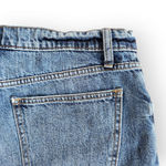 Gap Dark Wash Mid Rise Distressed Ripped Jean Shorts 28 Photo 5