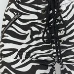 Beginning Boutique Lace Up Zebra Pants Photo 2