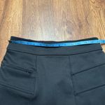 Athleta  Womens Black Scuba Skirt Fleece Lined Size XS Warm Winter Layers Photo 7