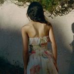 Doen Aurelie Strapless Smocked Ruffle Maxi Dress Sweet Gardenia Medium Photo 10