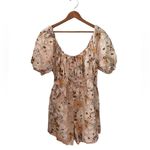 Spartina 449  Audrey Linen Romper Babbie's Store Poppies L Photo 2