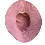 Quagga Green Label Floral Cheetah Wide Brim Bucket Hat Blue Photo 2