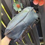 Nas Alentino Vintage Patchwork Style Crossbody Bag Iconic 80’s Faux Leather Black Photo 2