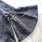 MOTH Anthropologie Chester Black Bell Sleeve Rayon Blend Sweater Dress Tunic S Photo 4