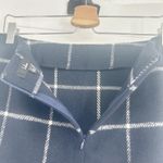 Lulus Womens Preppy Academia Spence Navy Blue Plaid Flannel Mini Skirt Size L Size L Photo 5