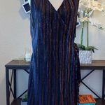 Rachel Roy RACHEL Rainbow Combo Erma Wrap Dress L Photo 3