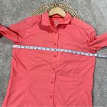 Mountain Hardwear  Canyon Long Sleeve Button Down Shirt Roll Up Sleeve Orange 8 Photo 13