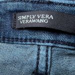 Simply Vera, Vera Wang Simply Vera Vera Wang Cropped Blue Jeans Womens 18W Denim Casual Everyday Photo 3