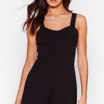 Nasty Gal Black Romper Photo 0