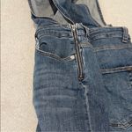 Free People Classic Blue Denim Overalls Photo 8