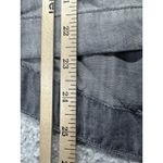 Cloth & Stone  Womens Long Sleeve Laced Back Top Medium Black Gray Tencel Photo 7