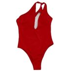 ZARA  Coral Cut Out One Piece
Swimsuit(Size Small) Photo 2