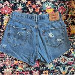 Levi's Levi’s Relaxed Fit 550 Hand Done Cutoff Distressed Jean Shorts Womens 12 Photo 8
