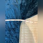 We The Free Free People blue luxe velvet oversized tunic/dress size M+ Photo 8